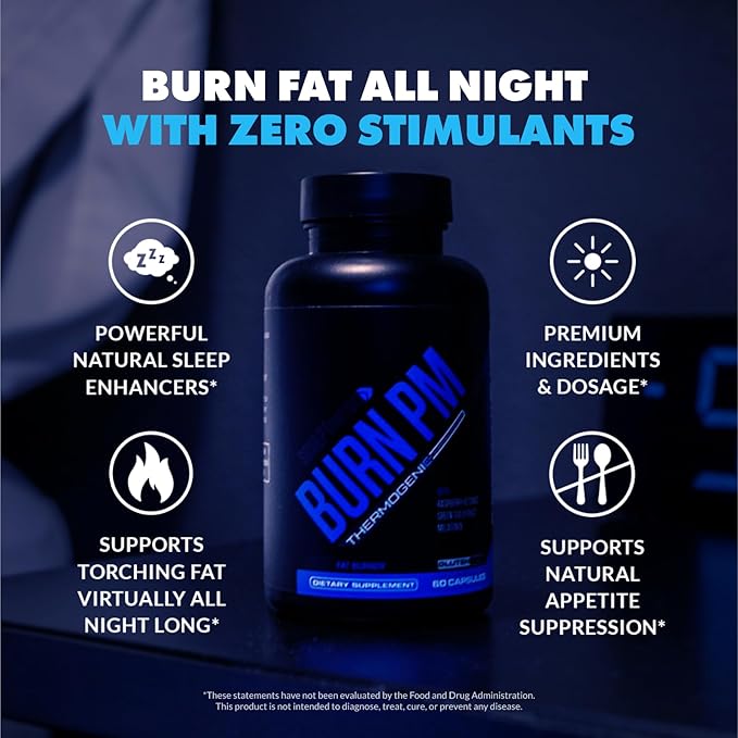 Sculpt Nation by V Shred Burn Day and Burn PM with Capsimax Green Coffee Melatonin and Herbal Extracts 2 Pack for Metabolism and Sleep Support