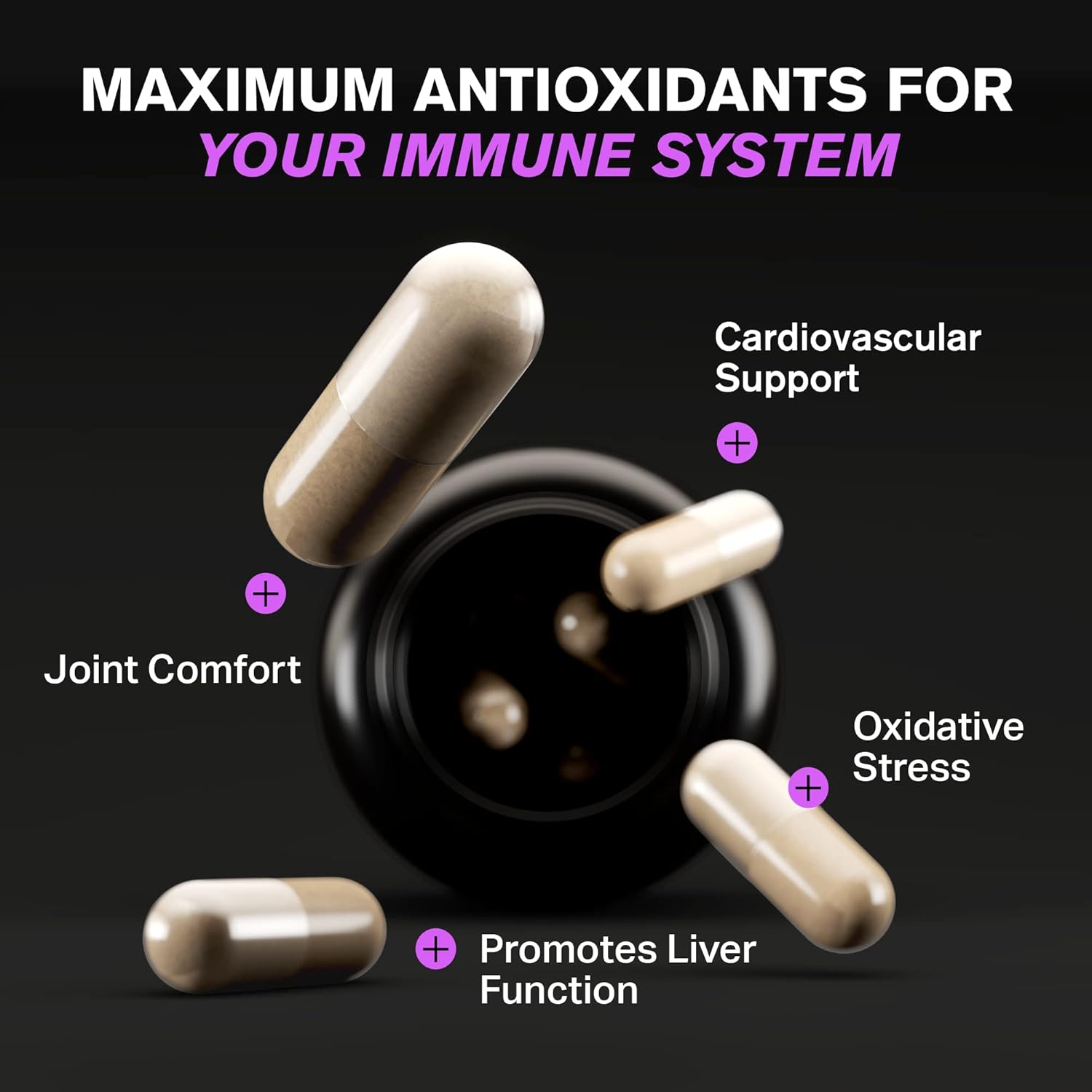 1000mg Glutathione for Immune Support - 100mg Absorption Complex - Reduced Liposomal Glutathione Supplement with Alpha Lipoic Acid - Brain Booster, Glowing Skin, Liver Support