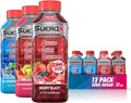 SueroX Sugar-Free Sports Drink for Hydration and Recovery, Electrolyte Hydration Drink with 8 Ions, Zero Calorie Sports Drinks with Electrolytes, Berry Blend Pack, 21.3 Fl Oz, 12 Count