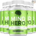 Vitamoon (5 Pack) Mind Hero Supplement Capsules – MindHero Nootropics Pills, Function Support and Reviews, 300 Capsules