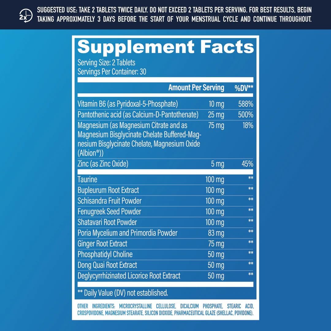 NuEthix Formulations Nu-Woman - Targeted Feminine Hormone System Support - Nutrients to Support Your Body Healing and Working The Way its Supposed to Work - 60 Tablets
