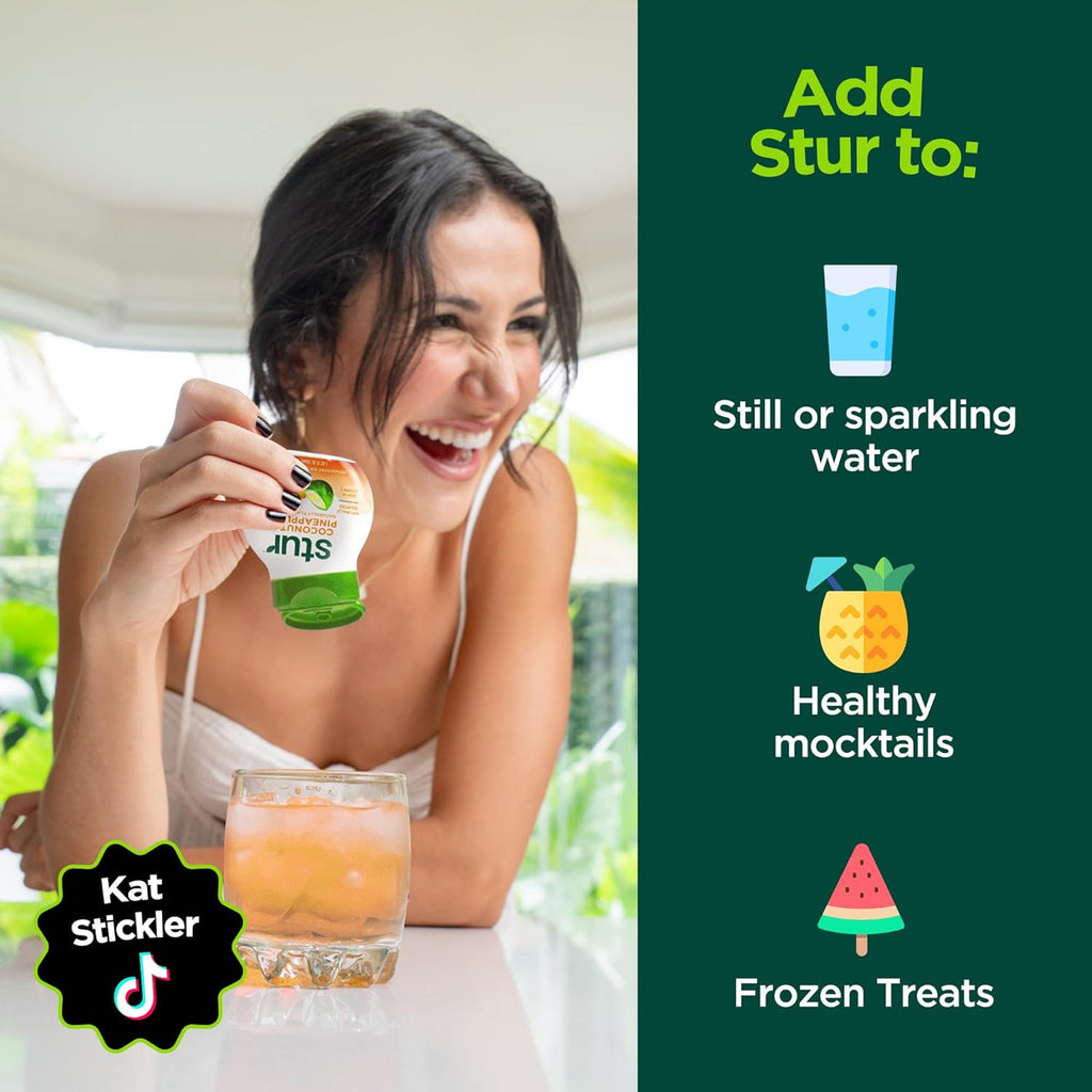Stur Liquid Water Enhancer | The Ultimate 10-Pack Variety Pack | Naturally Sweetened | High in Vitamin C & Antioxidants | Sugar Free | Zero Calories | Keto | Vegan | 10 Bottles, Makes 240 Drinks