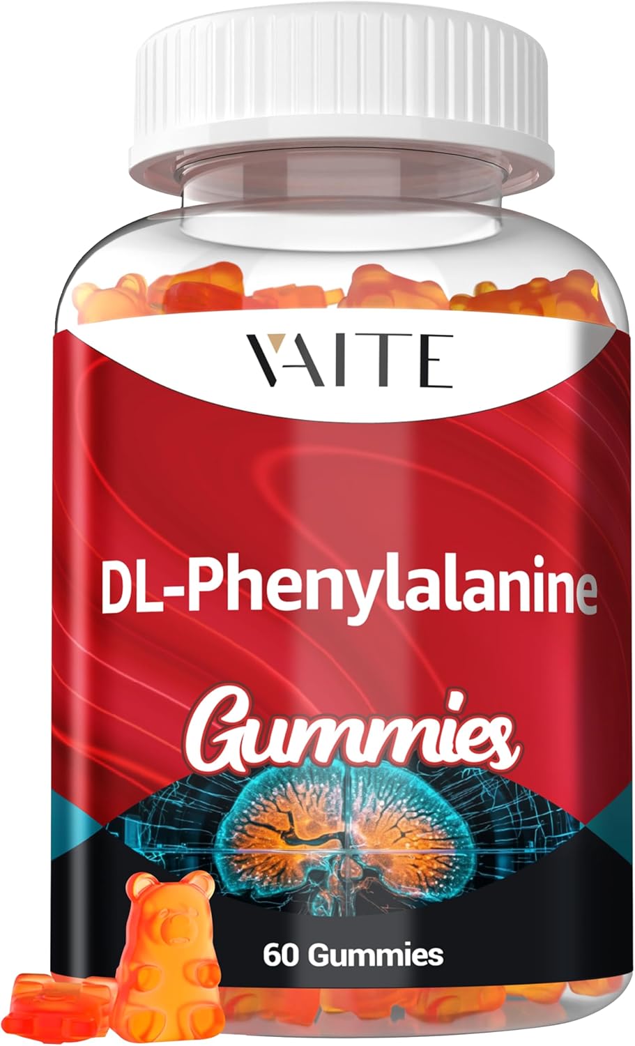DLPA: DL-Phenylalanine 1000mg – Advanced Form of Phenylalanine for Amino Acid Support – 60 Gummies – Non-GMO, Gluten-Free, Easy-to-Take Formula for Daily Use and Consistent Wellness Support