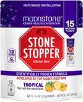 Stone Stopper Drink Mix, Tropical, Kidney Stone Prevention, Calcium Oxalate Protector, Developed by Urologists to Improve Hydration and Support Kidney Health, 15 Day Supply