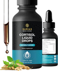 Cortisol Drops – Natural Herbal Liquid Supplement for Daily Stress Support, Mood Balance & Adrenal Health – Calming Botanical Extracts – Alcohol-Free Formula – 2 fl oz