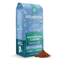 Organic Turkey Tail & Cordyceps Mushroom Coffee Dark Roast, Full Fruiting Body, Antioxidants, Immune System support, overall wellness | Grade 1 Single Origin Peruvian | 12oz - Ground