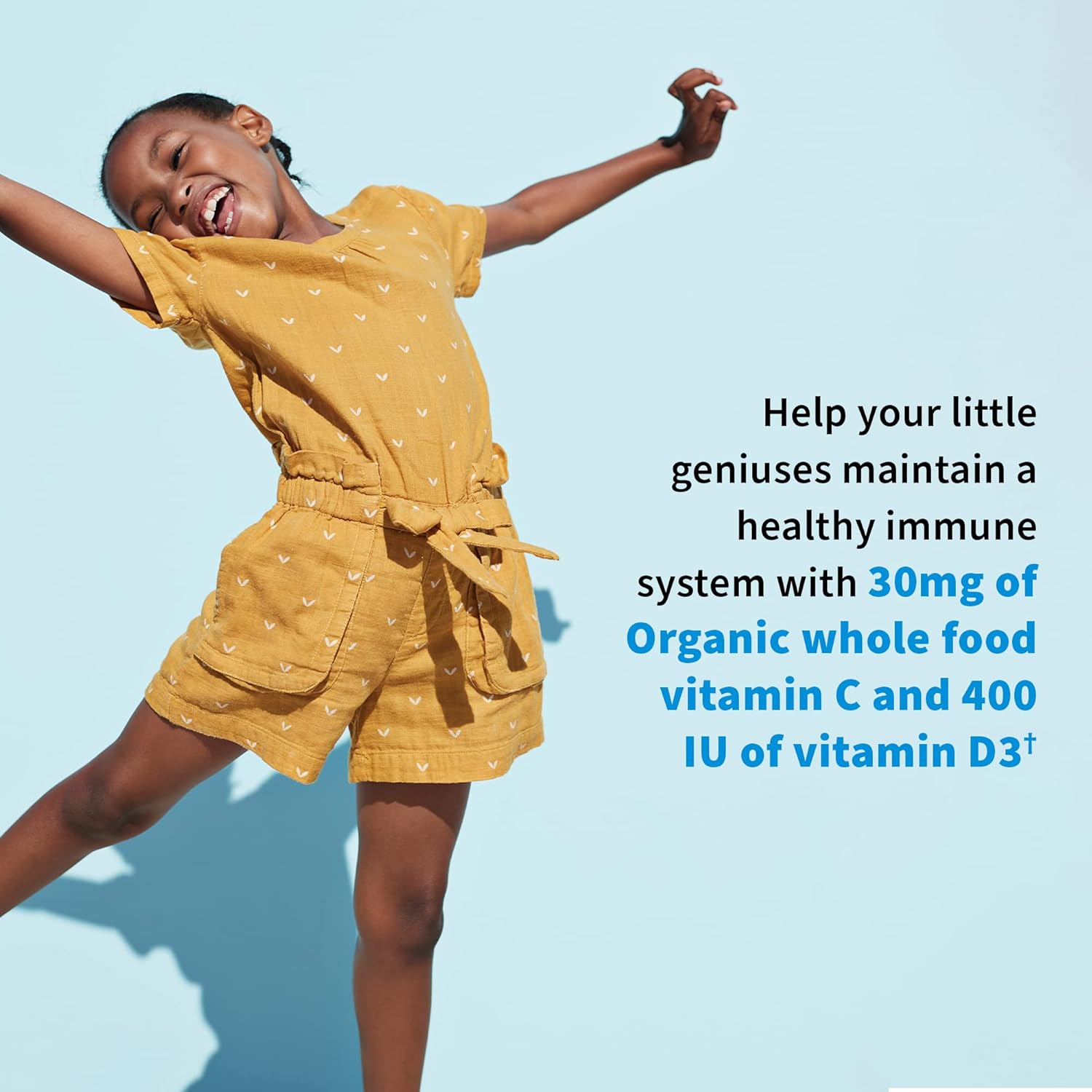 Garden of Life Dr. Formulated Probiotics for Kids, Organic Kids+ - Berry Cherry, 5 Billion CFU Chewable Probiotic Plus Vitamin C and D, Dairy Free Immune Digestive Health Supplement, 30 Chewables