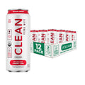 CLEAN Cause Zero Sugar Cherry Lime Yerba Mate Tea Sparkling, USDA Organic Energy Drink Alternative, Zero Calorie, 160mg Natural Caffeine, Soda Alternative, Plant-Based (16oz cans, 12-Pack Case)