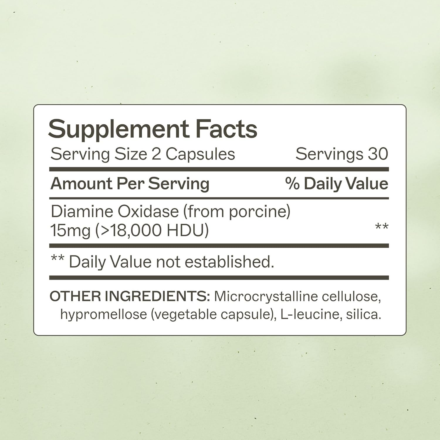 Amy Myers MD Histazyme - Diamine Oxidase Dao Enzyme Supplement Histamine Blocker to Support Healthy Digestion, Food Derived Histamine Intolerance (HI) - 60 Capsules - Bottle