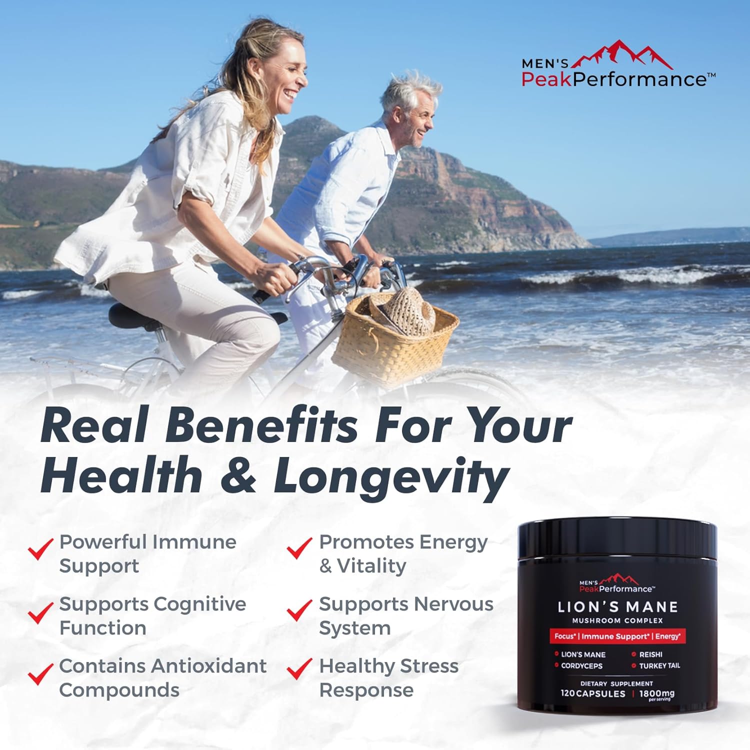 MEN'S PeakPerformance Peak Energy & Mental Clarity Bundle – Stamina, Focus, Vitality, Endurance