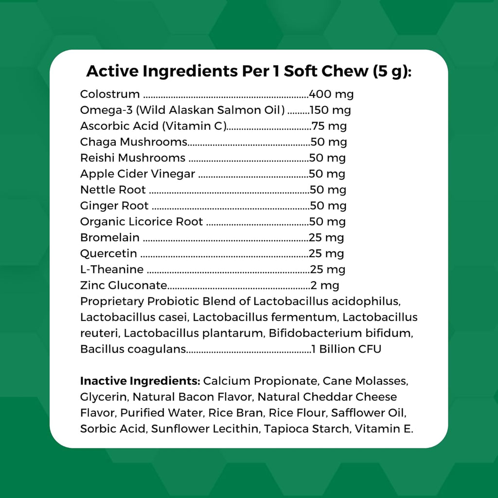 Nootie Progility Allergy & Immune Supplement, Seasonal Allergies Advanced Immune Support Supplement for Dogs, 90 Soft Chews per Container