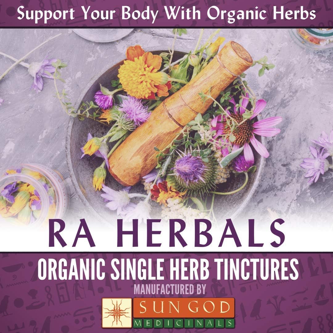 Ra Herbals Organic Licorice Root Liquid Extract - Digestive System Support - 1 fl oz