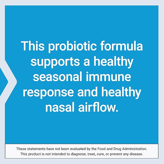 Life Extension FLORASSIST® Immune & Nasal Defense, L. rhamnosus CRL1505, Immune Response, Healthy Nasal Airflow, Seasonal Support, Gluten-Free, Non-GMO, 1 Daily, Vegetarian, 30 Capsules