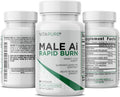 Male Ai Rapid Fat Burner for Men | Supports GLP-1 Pathway Function for Weight Loss | Appetite Suppressant, Energy Booster, Unisex Diet Pills | 3rd Party Tested Formula - 60 Capsules