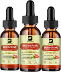 3PC Berberine Supplement with Ceylon Cinnamon - Berberine HCL Liquid Drops with Turmeric, Ceylon Cinnamon, Bitter Melon, Berberine Phytosome Activates AMPK & GLP-1 for Immune, Digestion Support