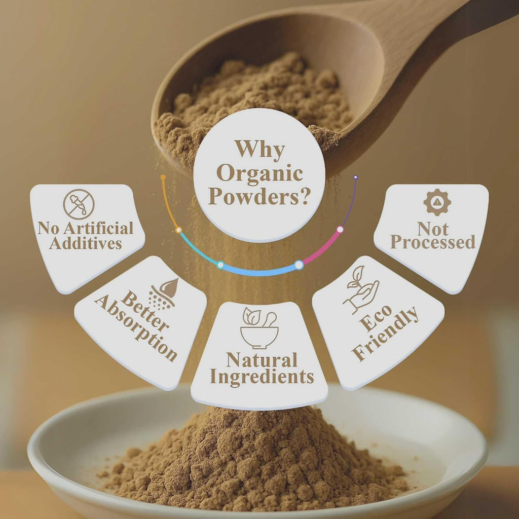 Pure Nutrition Organic Amla Powder 8 OZ (227 Grams) | Certified USDA Organic | Indian Gooseberry is a Natural Source of Vitamin C, Supports Immunity, Skin and Hair Health | NON GMO | Gluten Free