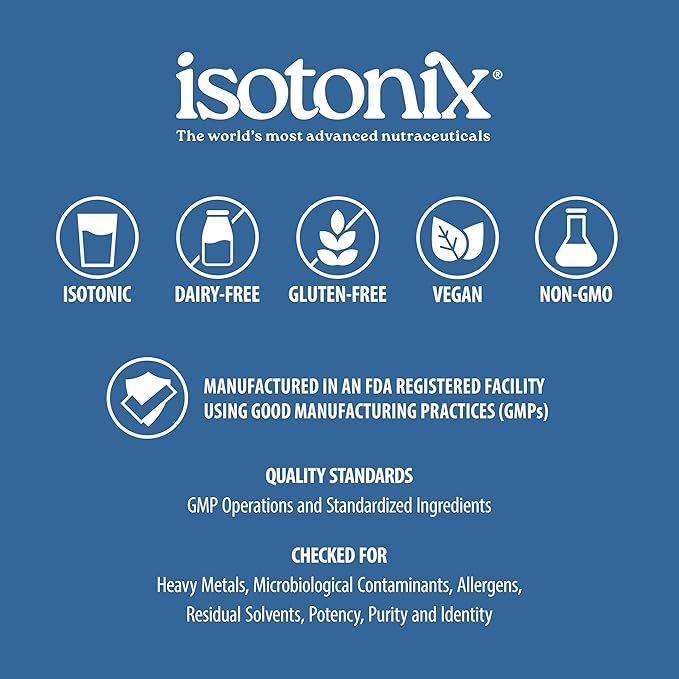 Isotonix Isochrome by Market America – Supports Energy Production & Metabolic Function, with Chromium, Coenzyme Q10, Vitamins & Minerals, Lemon Flavor Powder Supplement, 30 Servings