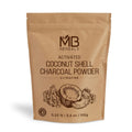 MB Herbals Activated Charcoal Powder from Coconut Shell 3.5 oz (100 Gram) For External Use Only | For ToothPowder Face Packs and Masks | Soap Making | Do not Injest