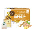 [Nokchawon] Bellflower Root Ginger Tea, Caffeine Free, Premium Pure Herbal Tea, Zero Calories Korean Tea, for Stocking Stuffers and White Elephant Gifts, 20 Count Tea Bags, 0.56oz(16g)