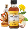 Fire Cider Apple Cider Vinegar Honey Tonic with Organic Turmeric Root, Ginger Root & Dandelion - Natural Digestive & Immune Support (2 Ounces)