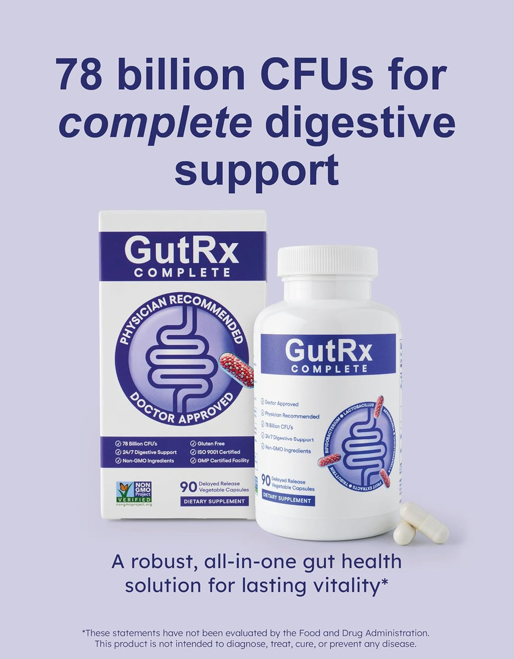 Complete Probiotic, Prebiotic, Postbiotic, GLP-1 Alternative with Akkermansia & Christensenella + Mealtime Digestive Enzymes Lactase, Lipase & Bromelain for FODMAP, Carb, Fat & Protein Breakdown