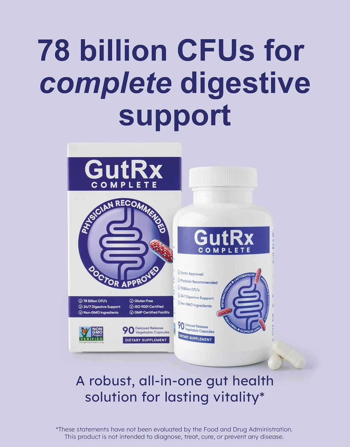 Complete Probiotic, Prebiotic, Postbiotic, GLP-1 Alternative with Akkermansia & Christensenella + Mealtime Digestive Enzymes Lactase, Lipase & Bromelain for FODMAP, Carb, Fat & Protein Breakdown