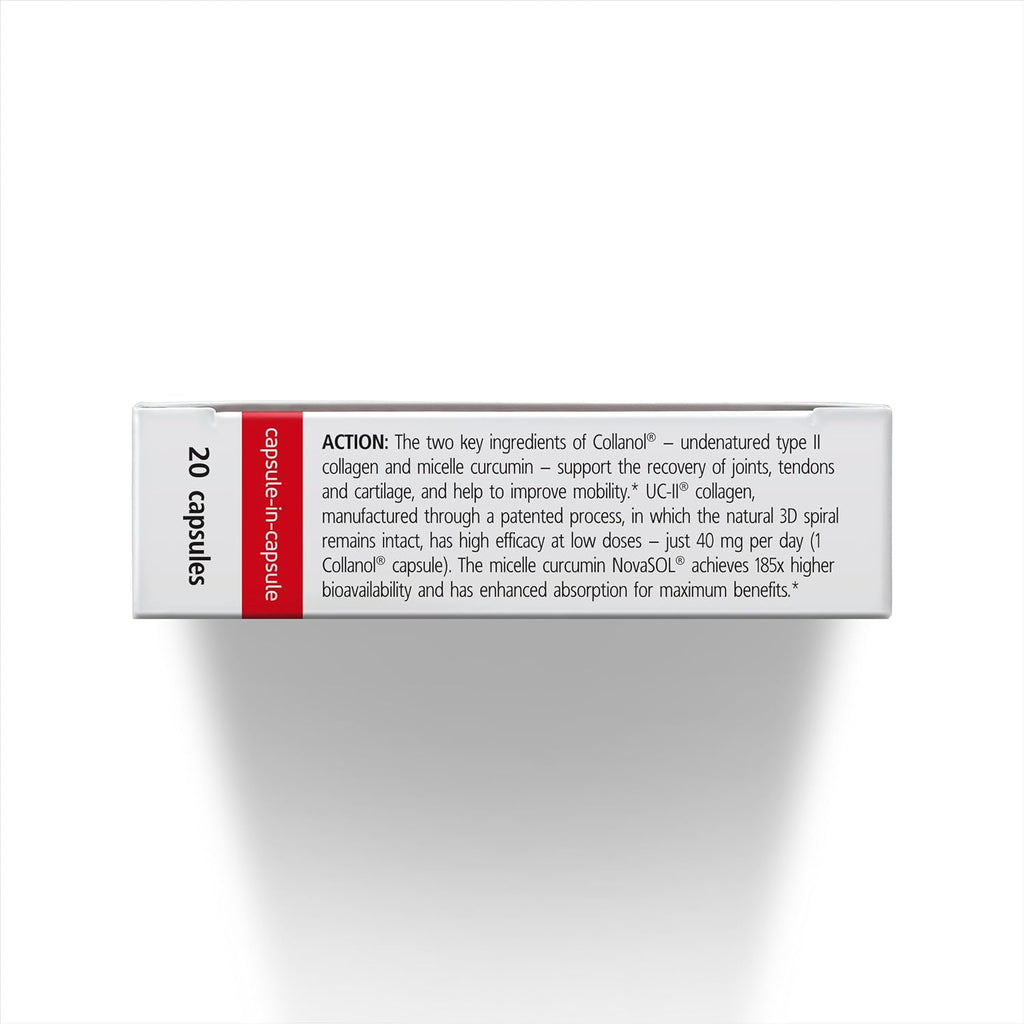 Innovation in The Care of Healthy Joints – Liquid Formula in a Double Capsule. 3D Collagen + Micelle Extract of Turmeric Roots 1 Capsule/Day. Laboratory Tested