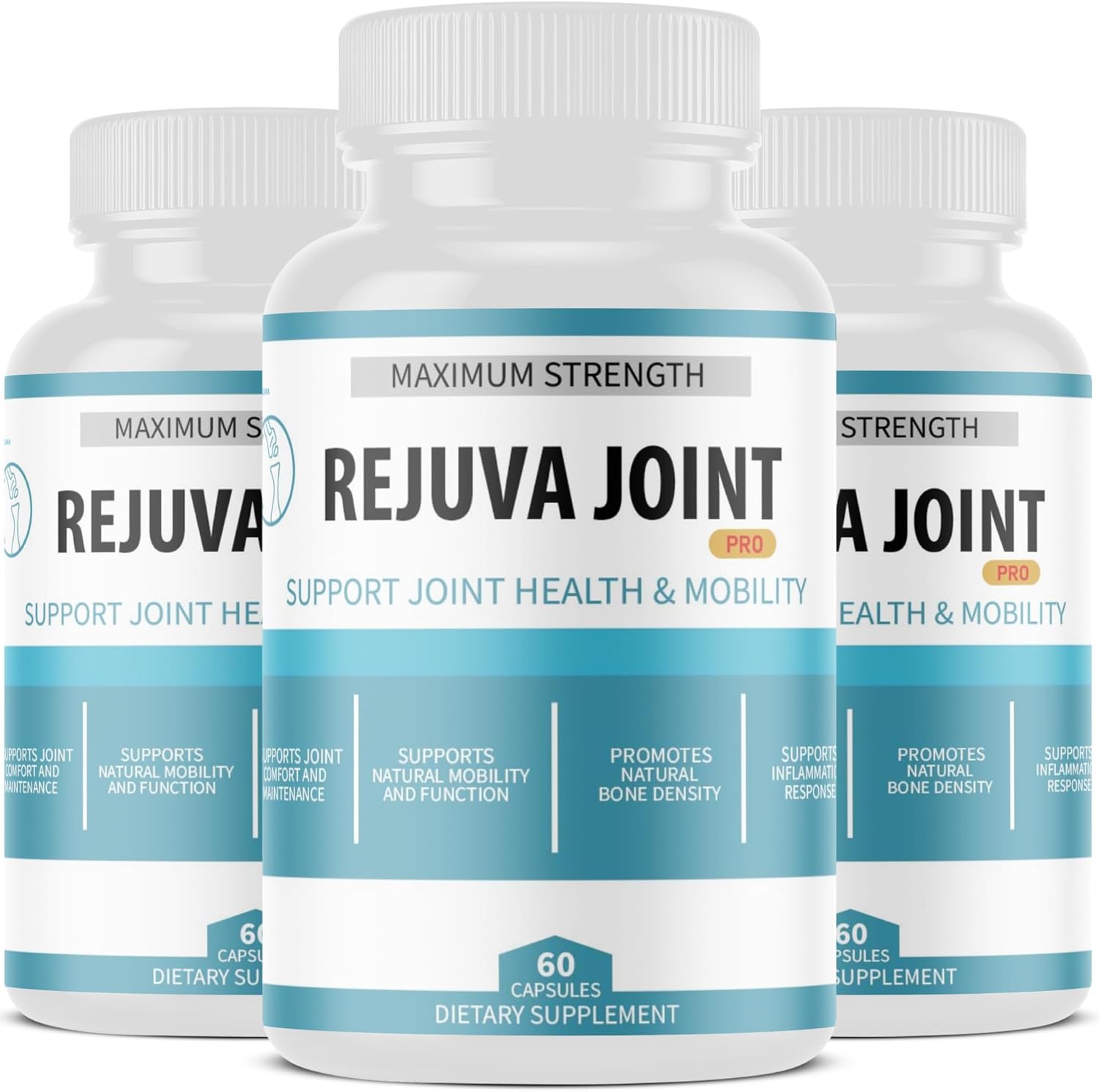 Rejuva Joint Maximum Strength Joint Support Supplement, 60 Capsules, Vitamins and Minerals (3)