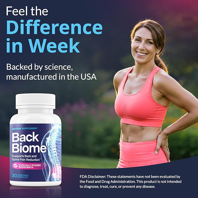 – Advanced 7-Strain Probiotic Formula for Gut & Back Health – Supports Digestive Balance, Reduces Inflammation, Promotes Spinal Comfort – Non-GMO, Vegan, 180 Capsules