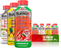 SueroX Sugar-Free Sports Drink for Hydration and Recovery, Electrolyte Hydration Drink with 8 Ions, Zero Calorie Sports Drinks with Electrolytes, Caribbean Pack, 21.3 Fl Oz, 12 Count