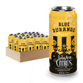 Blue Durango Iced Tea - Long Arm Citrus - Black Tea, Lemon, Prickly Pear, Pomegranate - Low Sugar, Non-GMO, No Artificial Sweeteners, Gluten-Free - All Natural Ingredients - 16 oz Cans (12 Pack)