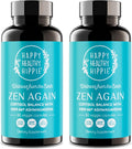 Zen Again Cortisol Manager with Ashwagandha KSM-66 | Cortisol Supplements for Women | 11-in-1 Complex | Natural Stress Support Supplement with L-Theanine, Rhodiola & Magnesium | Vegan, 60 Ct (2Pk)