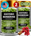 Dihydroberberine Supplement - Dehydro Berberine Organic -Super Berberine Supplement with Ceylon Cinnamon & R Alpha Lipoic Acid & Apigenin - Hydroberberine 240 caps (2 Packs)