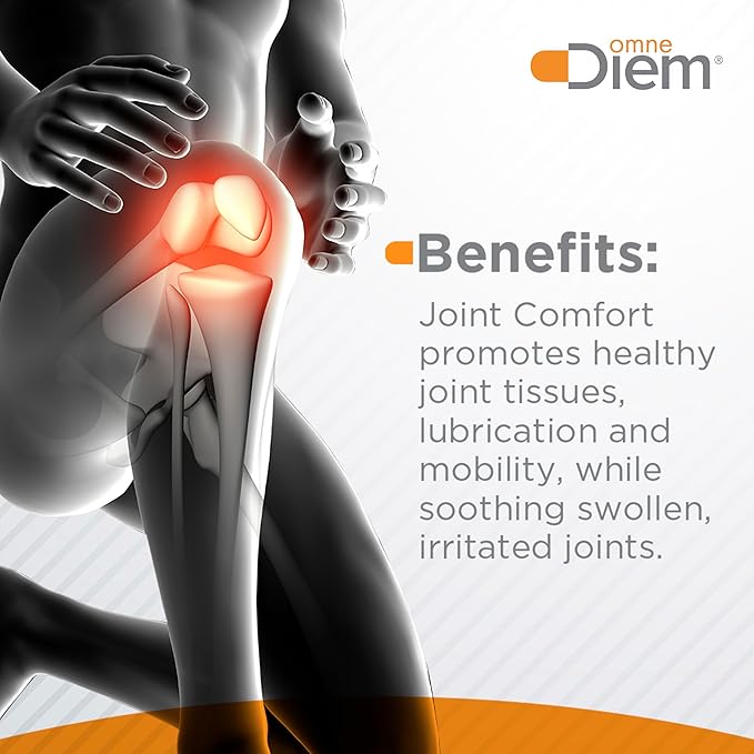 OmneDiem Joint Comfort with ZOARA, 60 Capsules – Dietary Supplement for Comprehensive Joint Care & Comfort