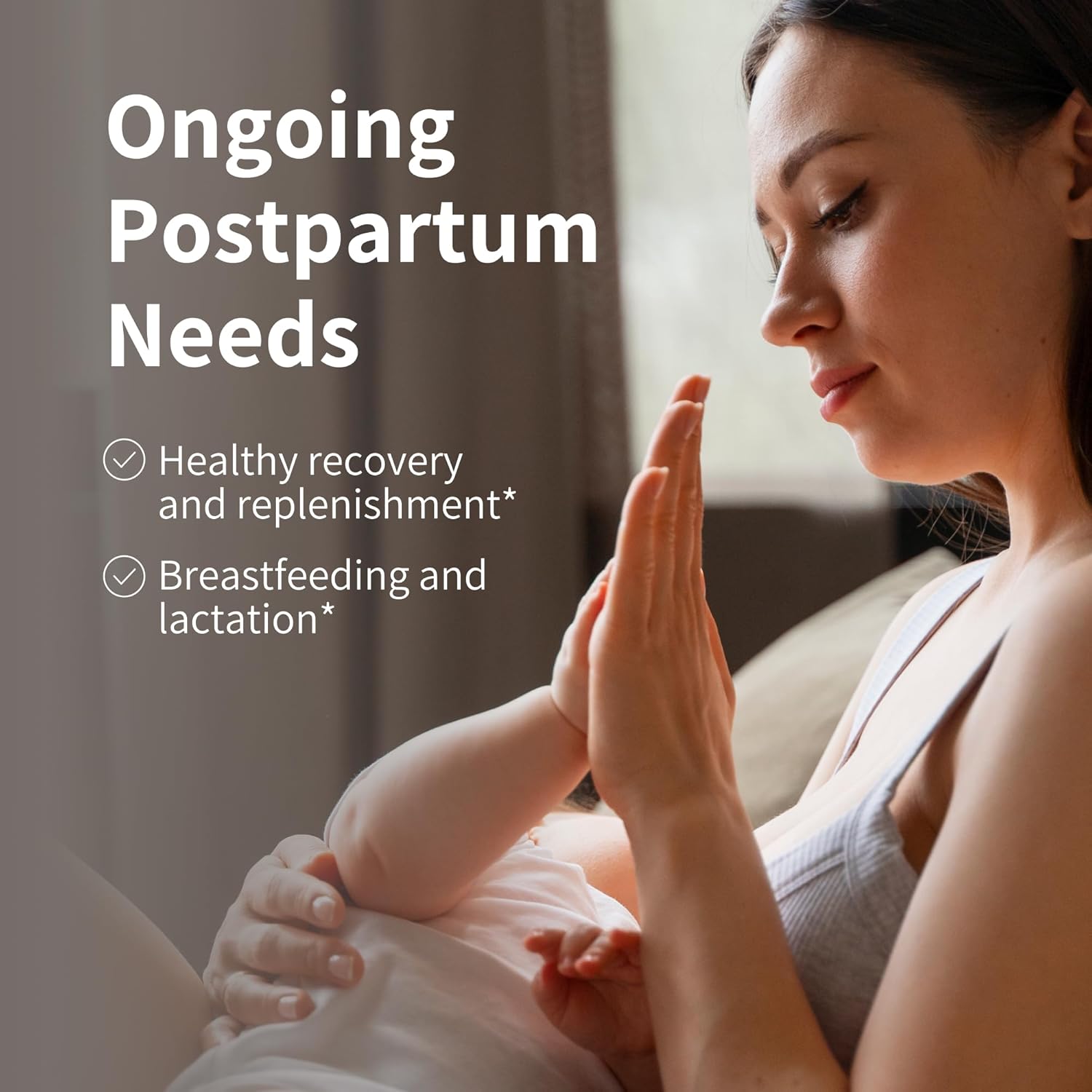 Nourished Mama Prenatal Multi Vitamin - Vegan Multivitamin for Preconception, Pregnancy, Postpartum and Breastfeeding Support - Iron-Free with Methylated Folate & High Dose Choline - 90 Capsules