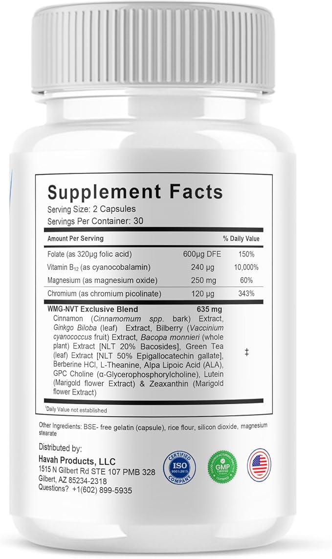 BLUE VIBE Aquafit Advanced Capsules, Aqua Fit Advanced Strength Overall Health & Wellness Support Supplement, Aquafit Official Premium All Natural Daily Health Support (5 Pack - 300 Capsules)
