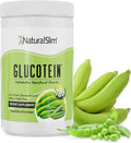 NaturalSlim Prebiotic Resistant Starch Supplement with Green Banana Flour Organic & Pea Starch Blend for Metabolism & Digestive Processes Glucotein Powder - Non-GMO & Gluten Free - 16 Servings