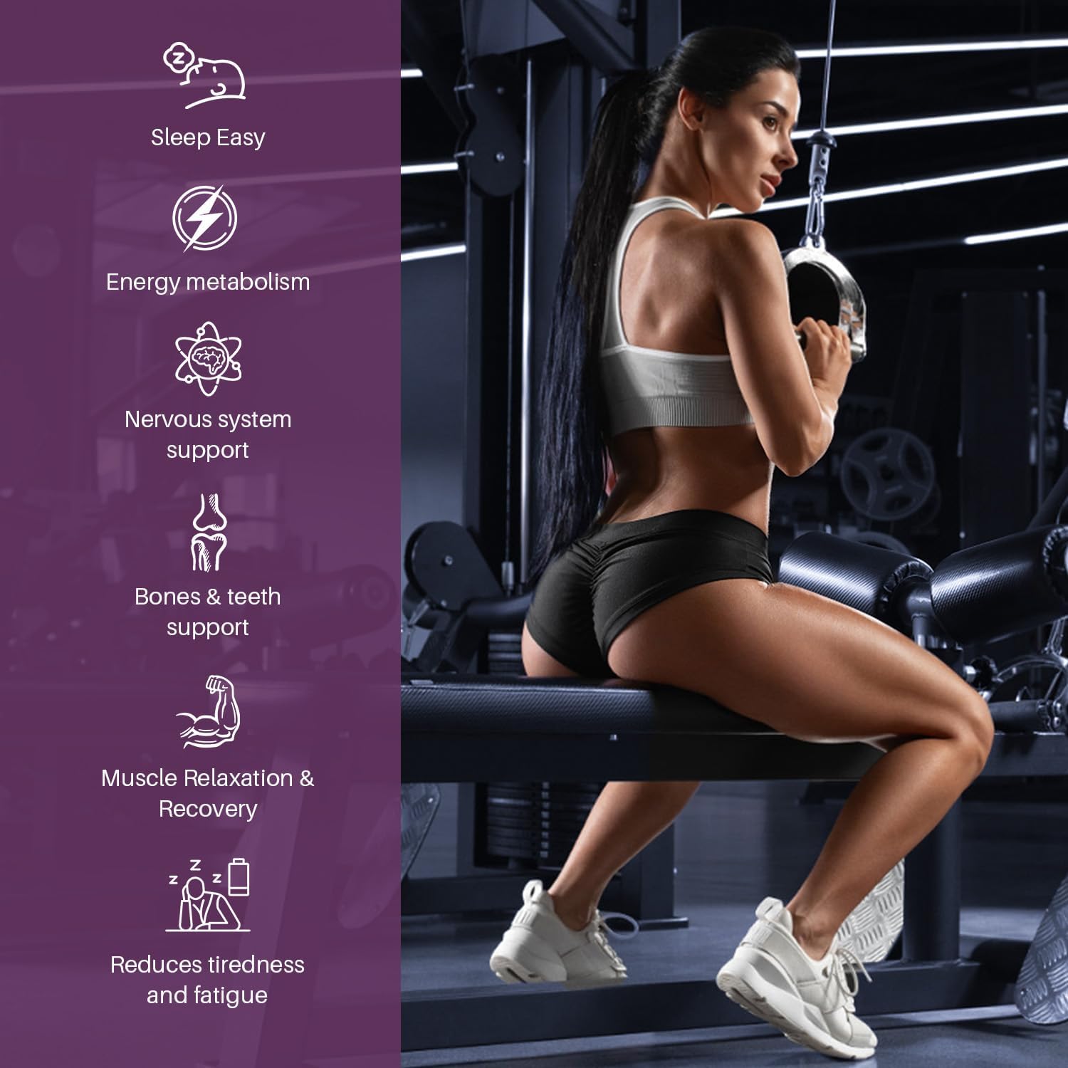 Magnesium Complex 700mg 12 in 1 Magnesium Supplement with Glycinate Citrate Malate Oxide Taurate Aspartate Orotate Magnesium Relaxation,Muscle,Heart Support, Vegan 120 Capsules