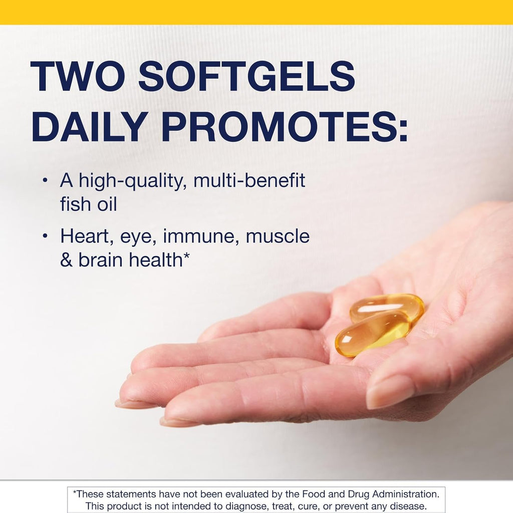 Metagenics OmegaGenics Fish Oil EPA-DHA 720 mg - Omega-3 Fish Oil Supplement - High Potency - for Heart Health, Musculoskeletal Health & Immune System Health* - with DHA & EPA - 240 Softgels