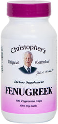 Fenugreek Dr. Christopher 100 VCaps