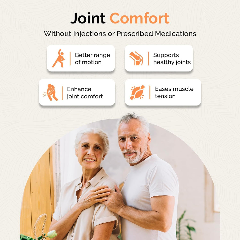 Golden Revive + Joint Support Supplement Featuring Turmeric with Black Pepper, Quercetin, and Magnesium- Turmeric Boswellia Supplement - 6 Active Ingredients for Joint Care - 60 Capsules