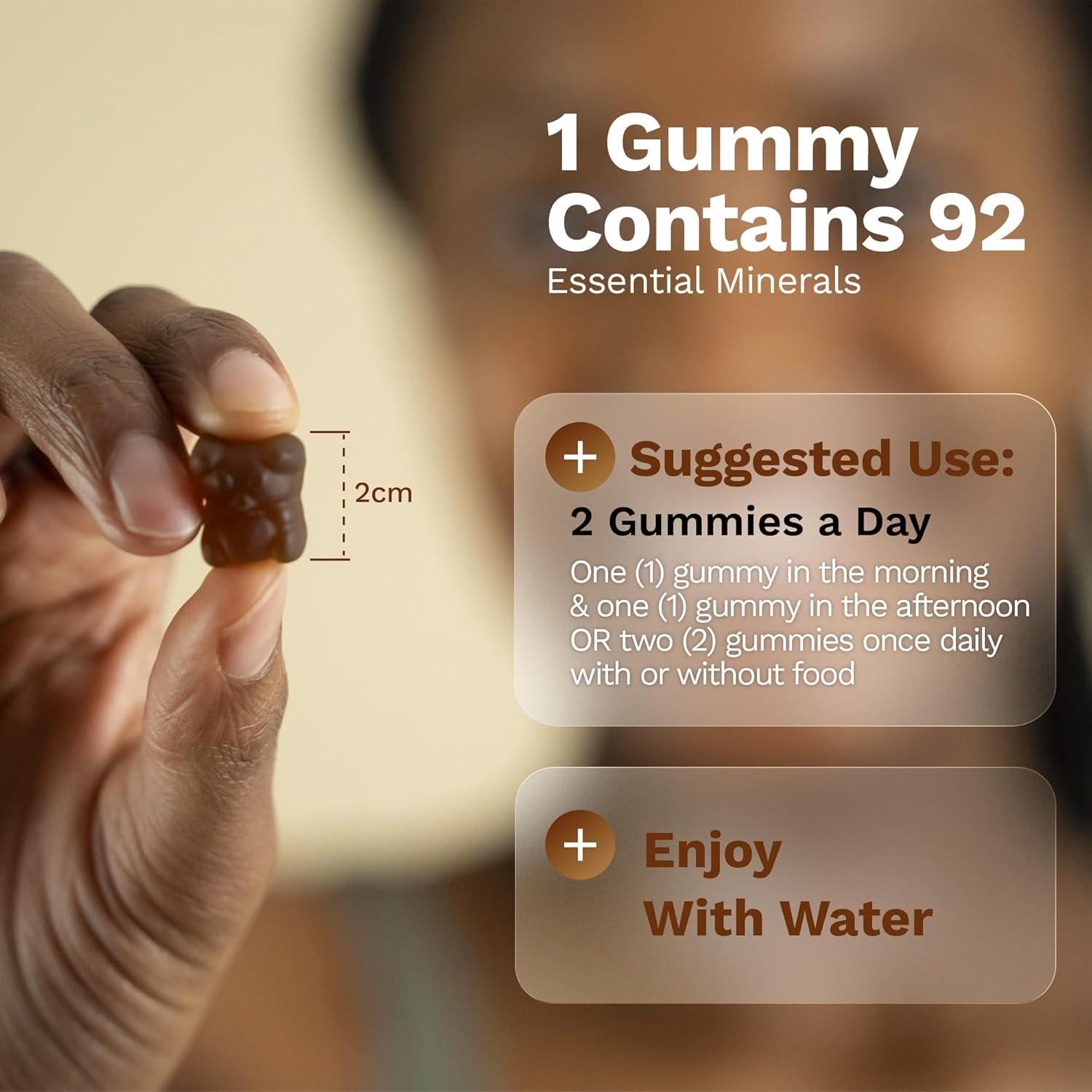 Black Girl Vitamins - Irish Sea Moss Gummies - SeaMoss + Bladderwrack & Burdock - 92 Minerals for Thyroid, Metabolism, and Immunity - Vegan, Gluten-Free, Halal (Mixed Berry, 30 Day Supply)