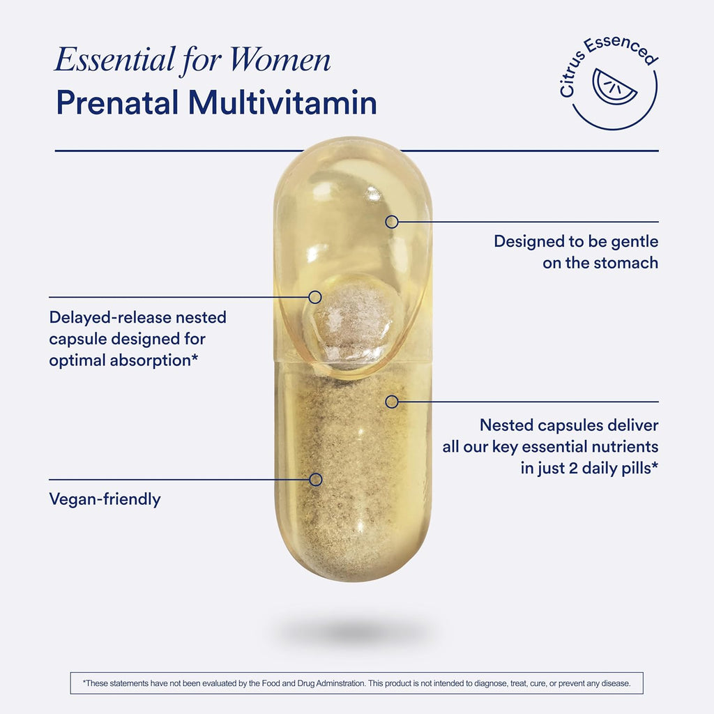 Ritual Mom-to-Baby Set with Prenatal Vitamins and Natal Choline Supplements, Supports Pregnancy, Baby's Cognitive Function, Fetal Brain Development, 30 Day Supply