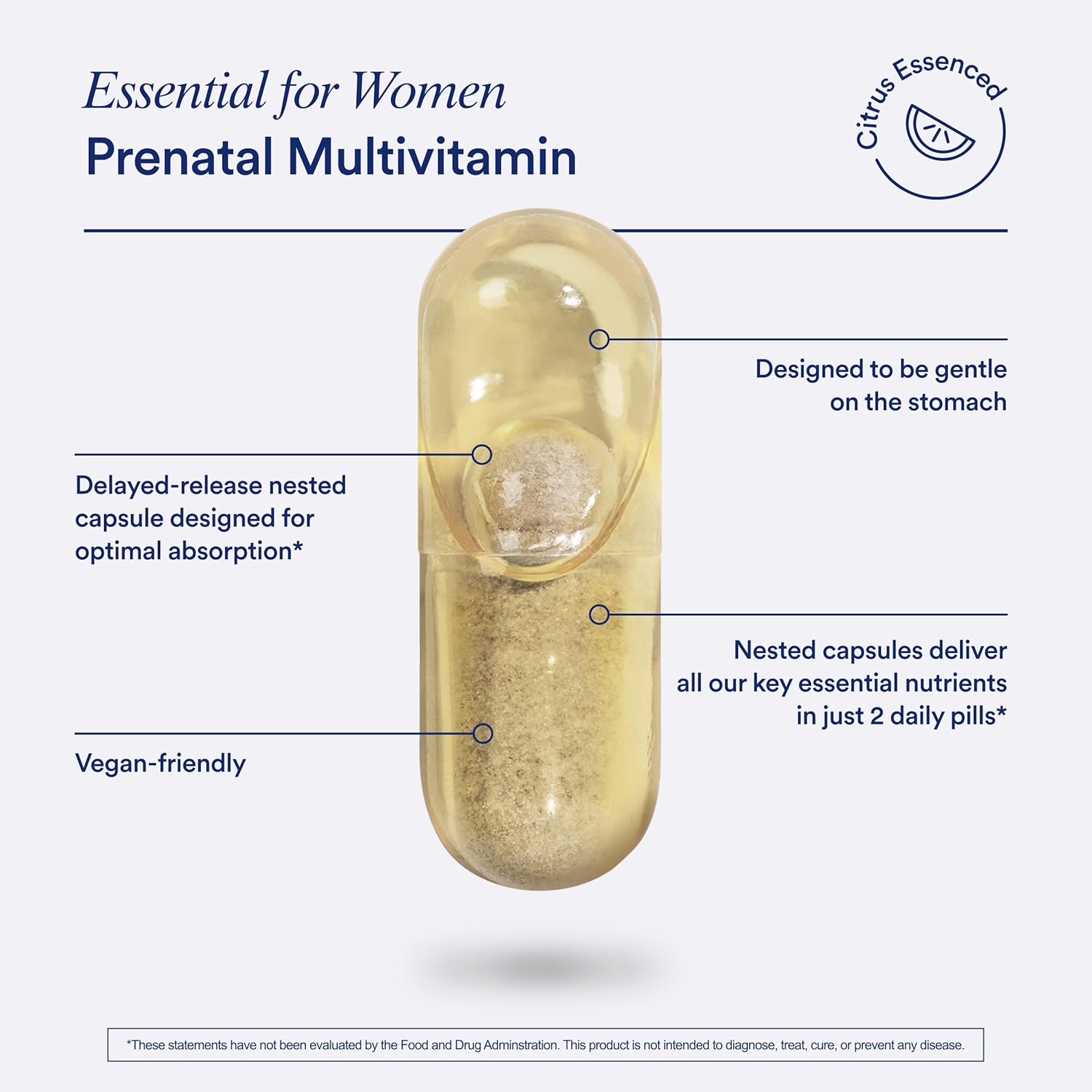 Ritual Mom-to-Baby Set with Prenatal Vitamins and Natal Choline Supplements, Supports Pregnancy, Baby's Cognitive Function, Fetal Brain Development, 30 Day Supply