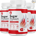 (3 Pack) SugarProtect Capsules - Official Sugar Protect Advanced Formula Balance Support Supplement Premium All Natural Multivitamin for Overall Health & Wellness, 180 Capsules for 3 Months