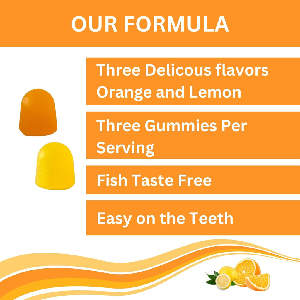 Greenfield Nutritions Smart Kids Halal Omega 3 Gummies with DHA - 60 Halal Vitamins for Kids, Supports Brain & Immune Health - Vegan, Non-GMO, Gluten, Gelatin-Free and Peanut-Free Halal Gummy Vitamins