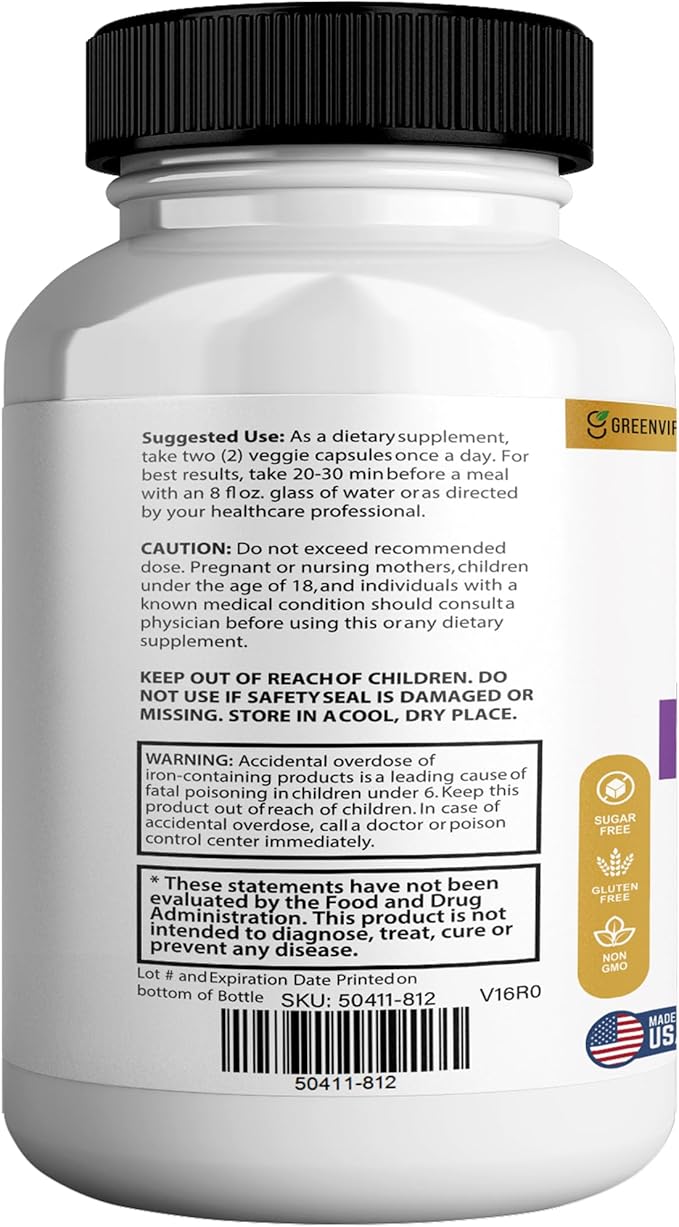 Memorion Pro Max Extra Strength Brain Support Supplement, 60 Capsules, with DHA, Vitamins, Herbal Blend, 30-Day Supply (3)