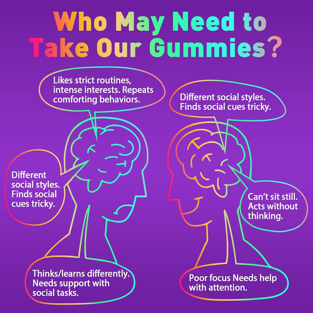 Kids Sleep Gummies, Kid Calcium Gummies + D3, Sleep Aid, Kid Ashwagandha Gummy, Phosphatidylserine, L-Theanine for Brain Focus, Unwind, Sweet Dream Magic Supplement for Kids Parents, 2Pack
