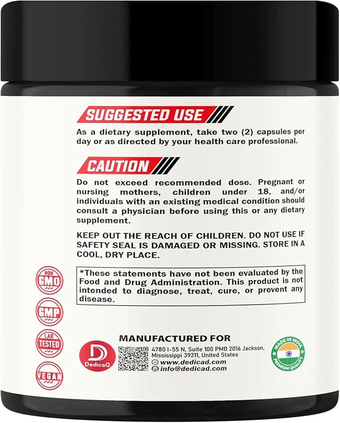 Wormwood Supplement - 120 Capsules Extracted from Black Walnut, Cloves, Turmeric, Apple, Berberine HCl & More - 11 Ingredients Combined for Immune System - 2-Month Supply