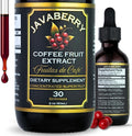 Javaberry Coffee Fruit Extract – Brain Supplement for Focus, Memory & Clarity – Supports BDNF & Mental Energy – Natural Antioxidant Nootropic Liquid with Polyphenols – 60ml (30 Servings)